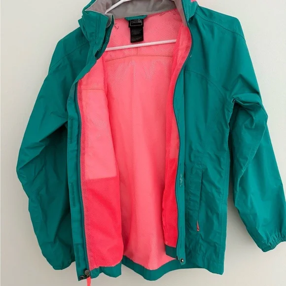 The North Face Kids Turquoise Raincoat - Picture 4 of 7